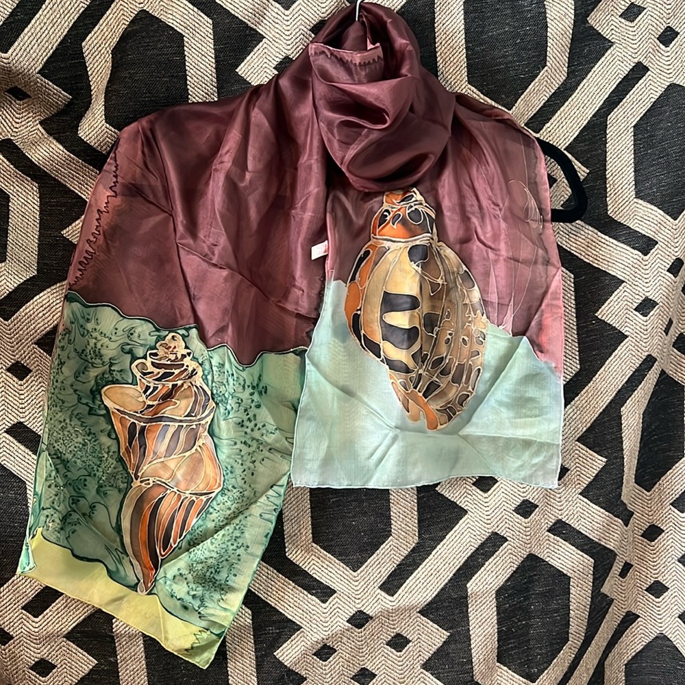 Silk scarves